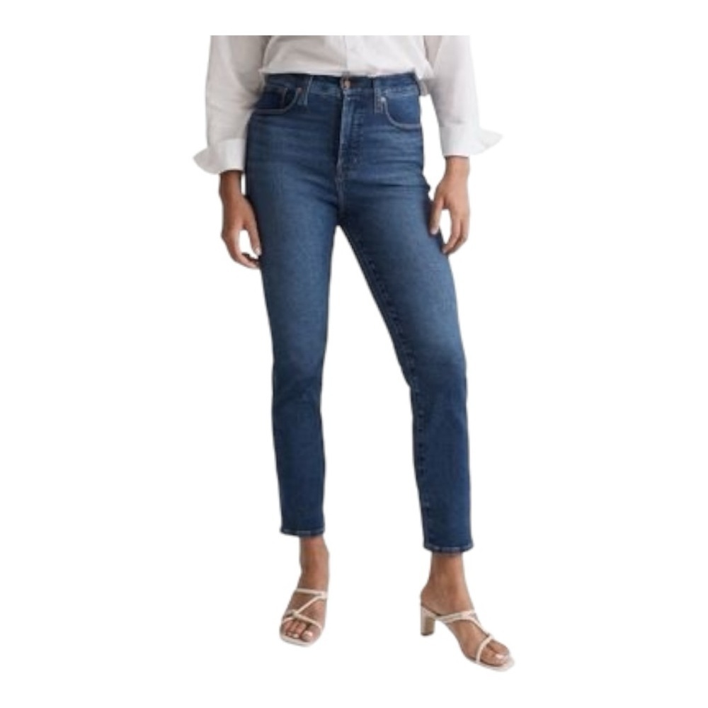 Madewell Road Tripper Stove-Pipe Jeans Pendleton Wash 28 Tall